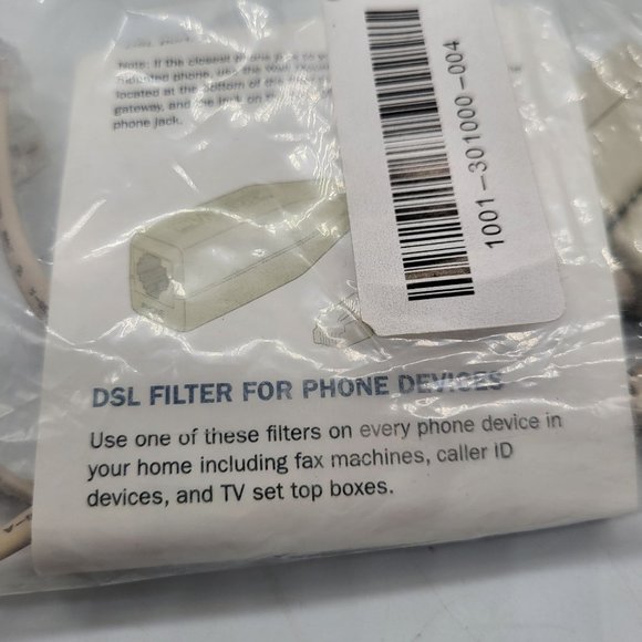 2 WIRE DSL Filters 4 Pack NWT - Picture 3 of 3